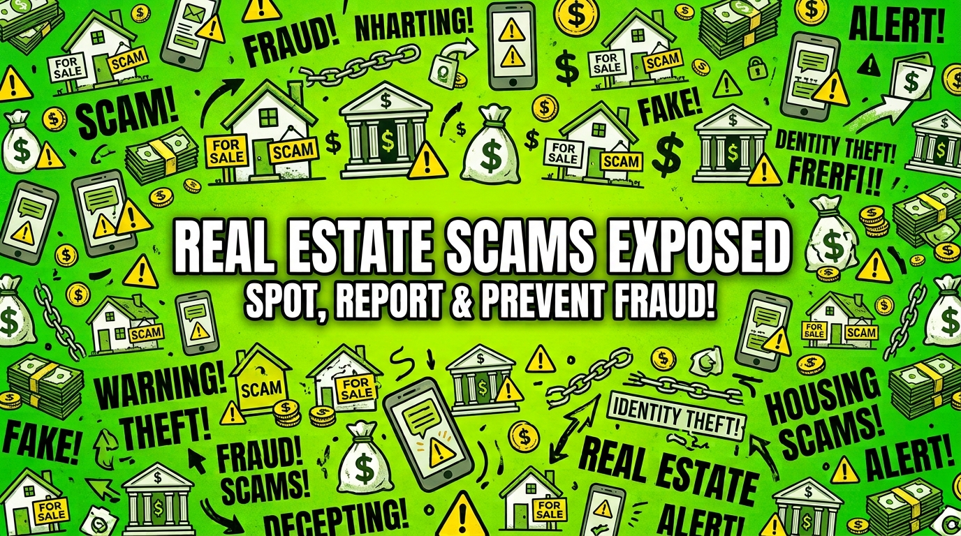 Real Estate Scams Exposed — spot, report and prevent fraud